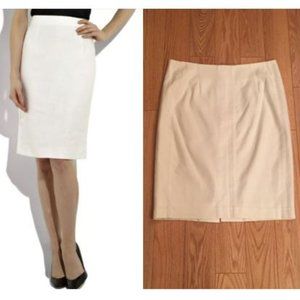 FEMME Linen Pencil Skirt - Lined - Size XS (FEMME Size 30) Made in Canada